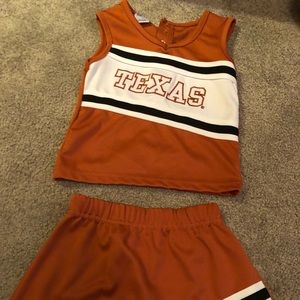 University of Texas Toddler Cheerleader Outfit